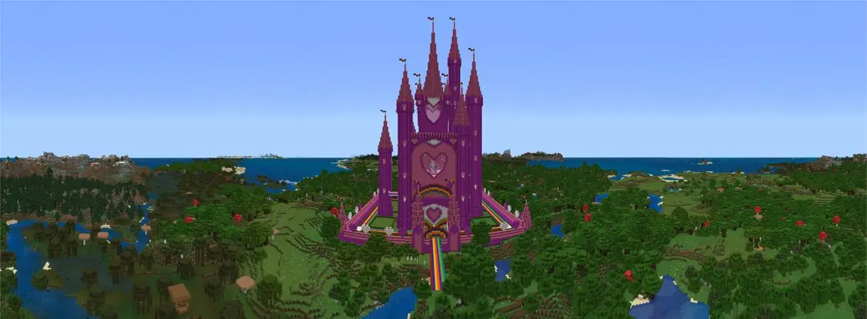 Единороги принцессы panorama