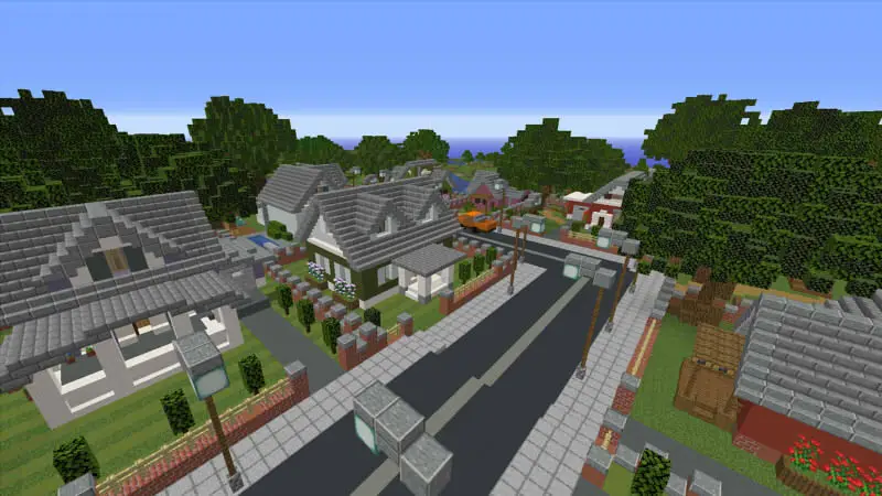 Скриншот Современный город со школой №4