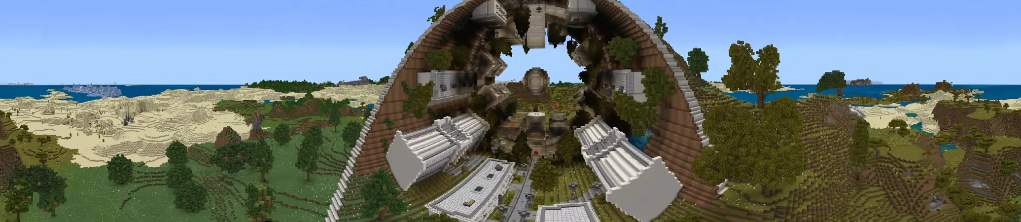 Полый холм panorama