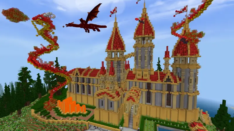 Скриншот Легенды драконов — сверхмощные текстуры №5