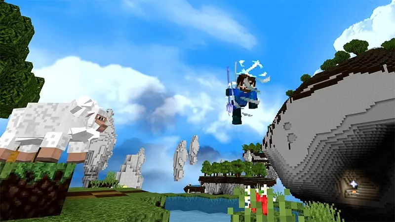 Скриншот Паркур с трезубцем №2