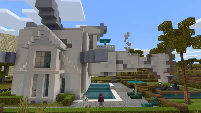 Скриншот Создание домов в виде мобов №4