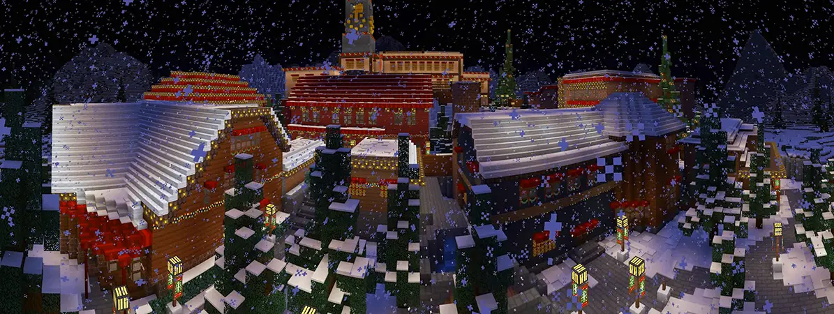 Скрытный Санта panorama