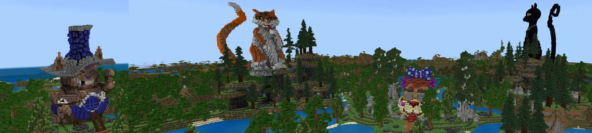 Деревня «Кошачий дом» panorama