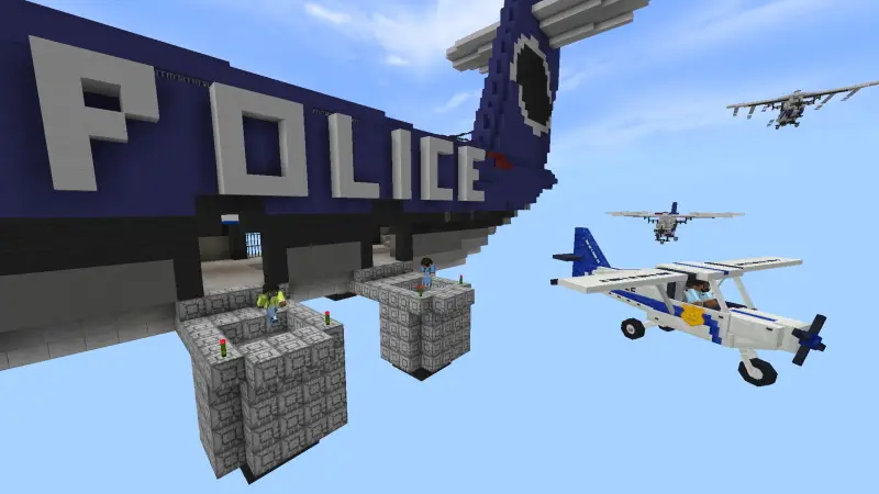 Скриншот Полицейские-парашютисты №1