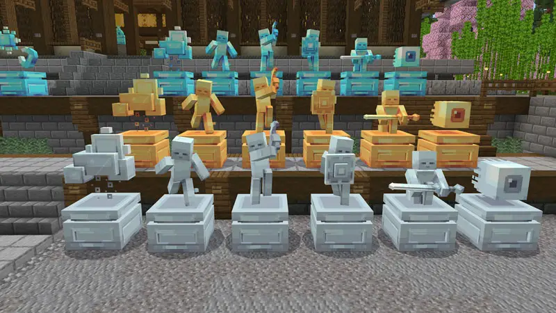 Скриншот Статуи с эффектом №6