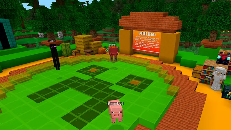 Скриншот Превращение в случайного моба №2