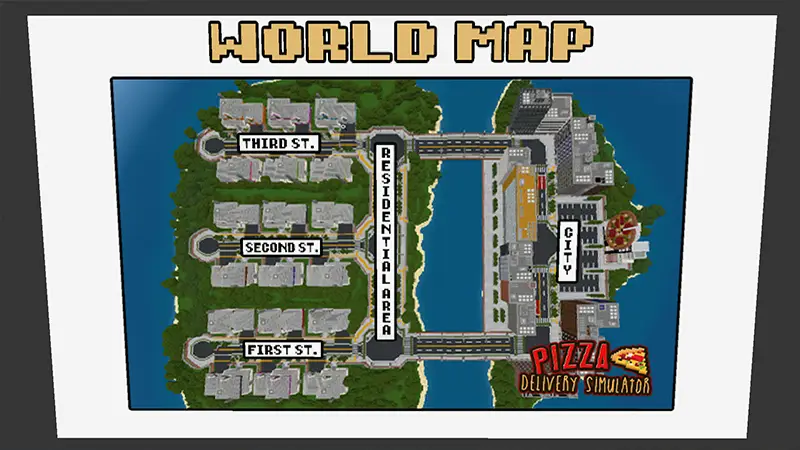 Скриншот Симулятор доставки пиццы №1