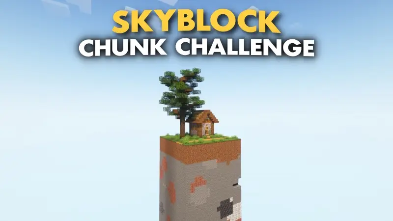 Skyblock: испытание фрагментом