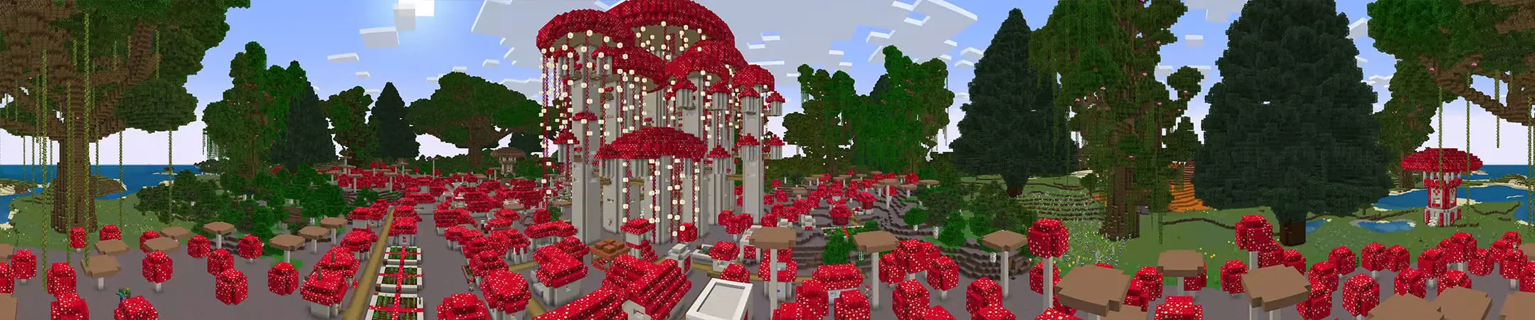 Грибное королевство panorama