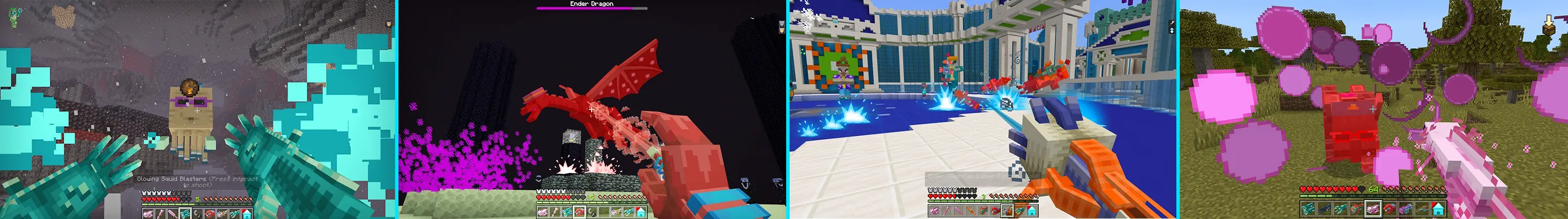 Расширение «Водное оружие мобов» panorama