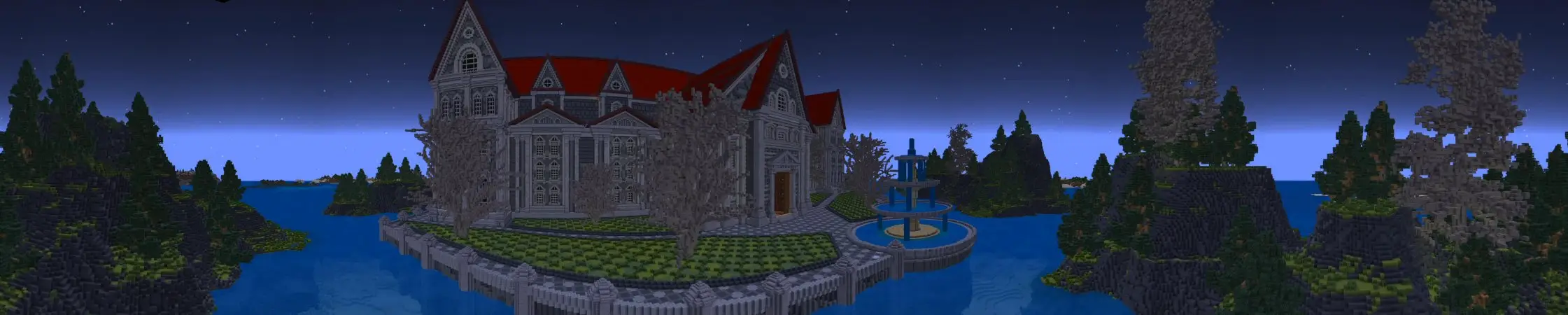 Дом с привидениями panorama