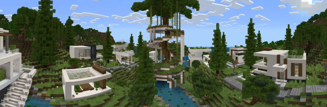 Современное поместье миллионера panorama