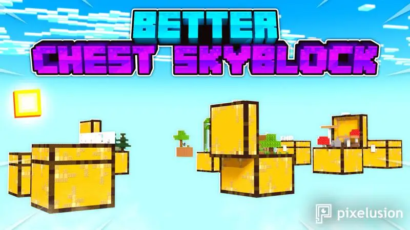 Улучшенный Skyblock с сундуками