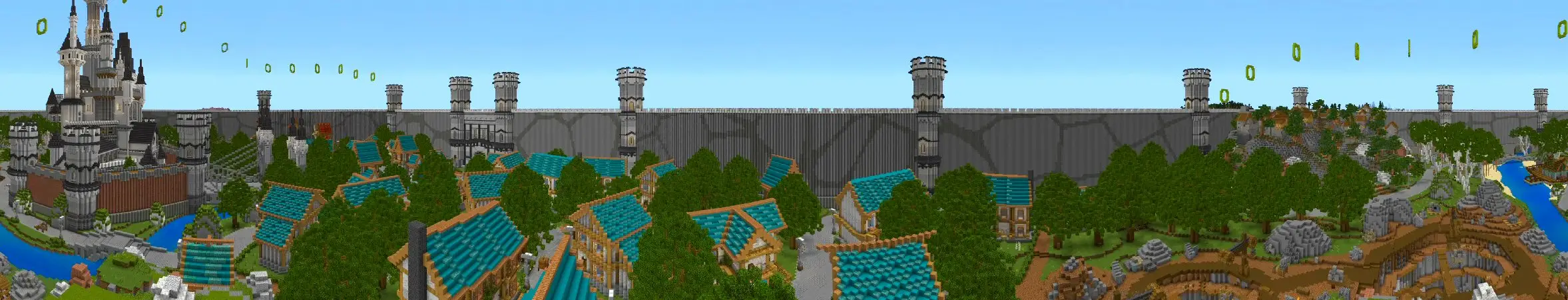 Город Аркала panorama