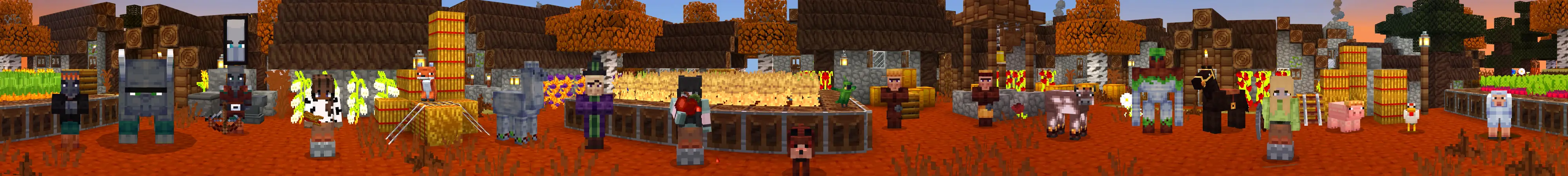 Золотая осень panorama