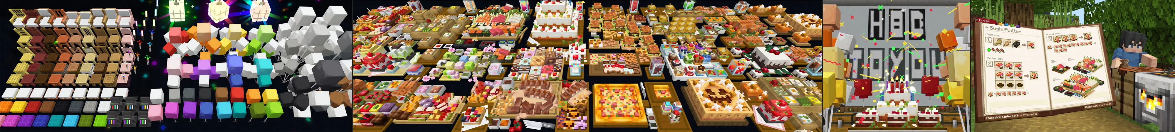 Дополнение «Праздничная еда» panorama