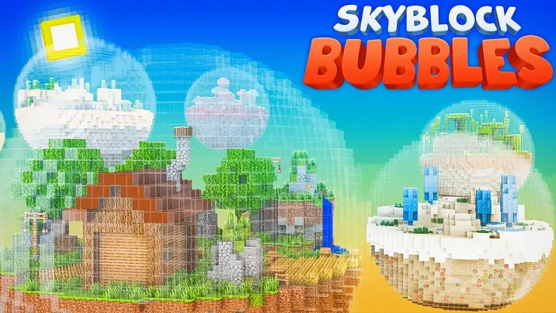 Skyblock: пузыри