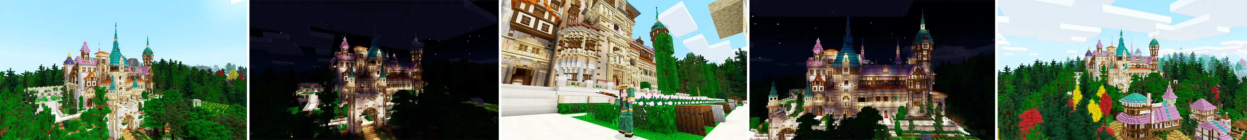 Причудливая цитадель panorama