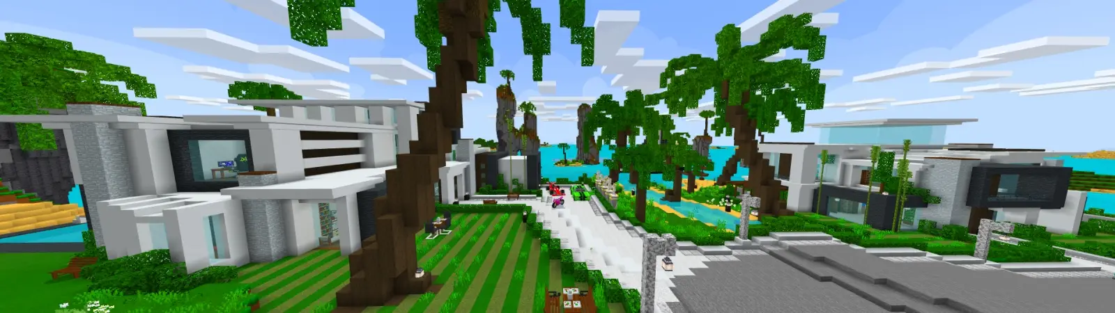 Современный дом: курорт! panorama