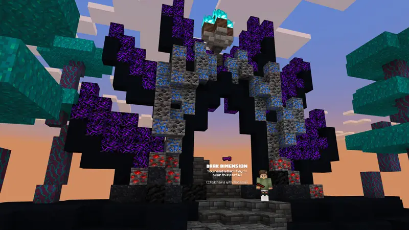 Скриншот Skyblock в 7 измерениях №1