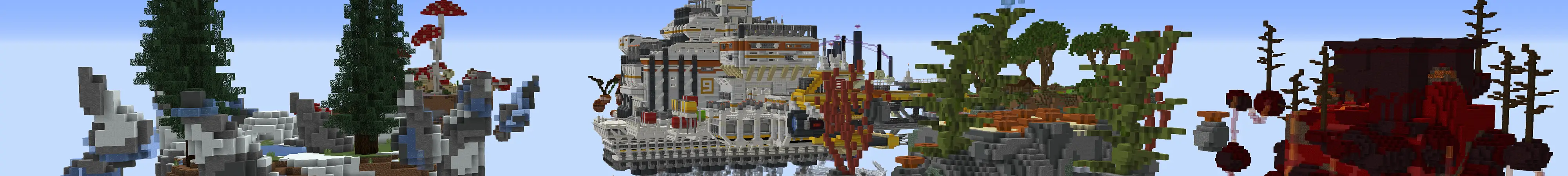 Skyblock: лук телепортации panorama