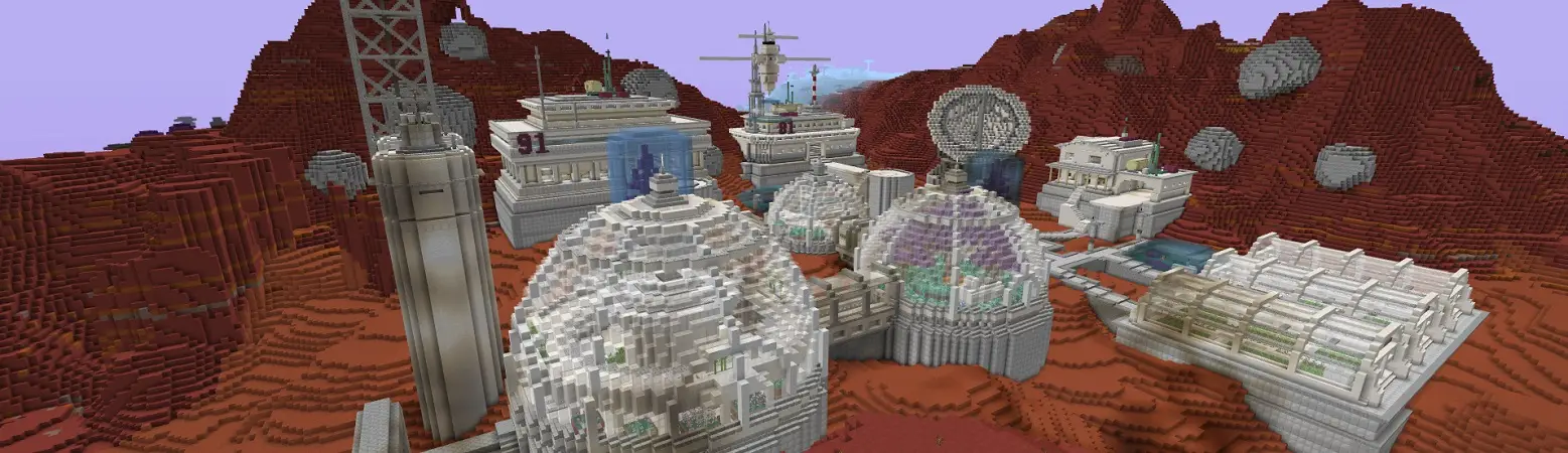 Марсианский аэропорт panorama