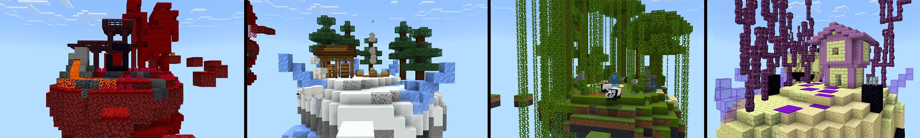 Skyblock panorama