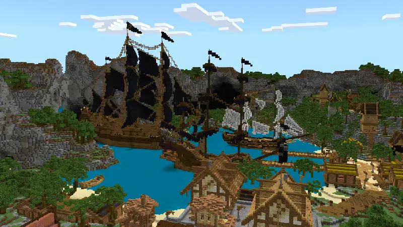 Скриншот ПИРАТСКАЯ ДЕРЕВНЯ №1