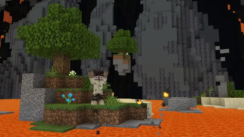 Скриншот Сбежать от лавы №1