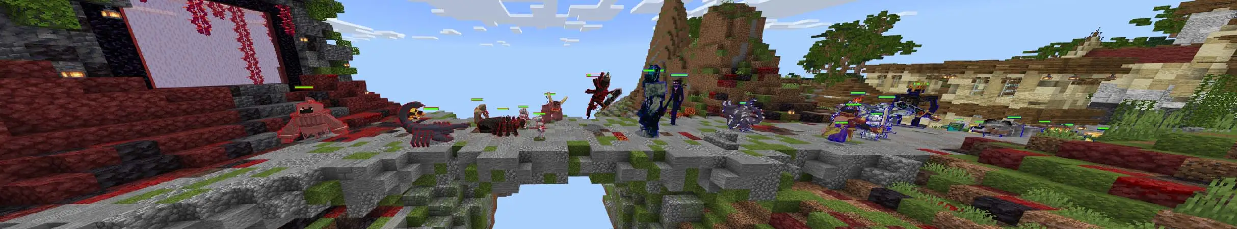 Битвы мобов panorama