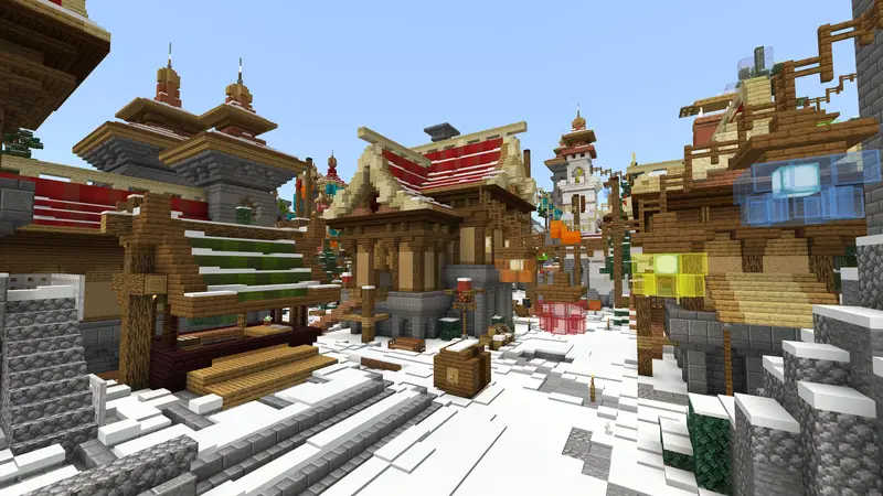 Скриншот Морозная деревня №4