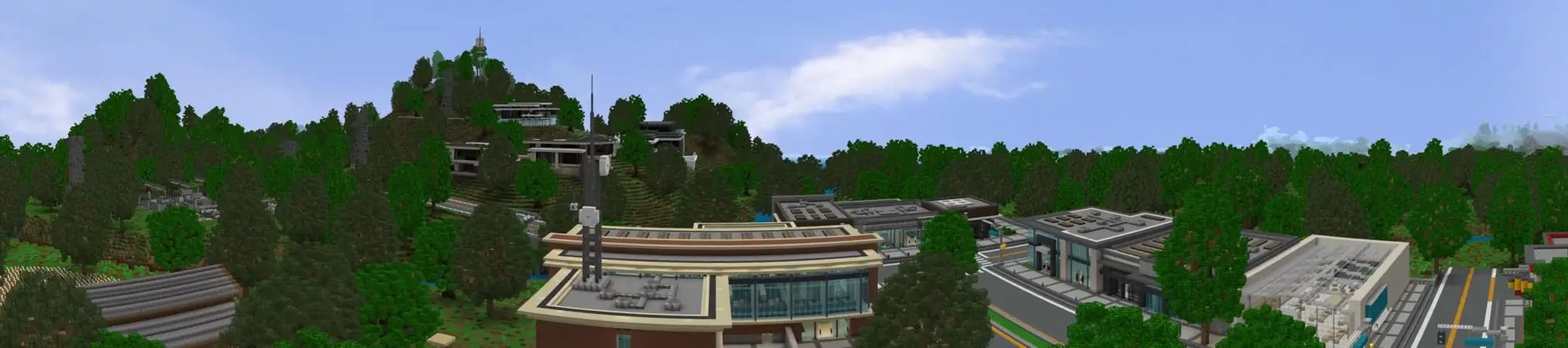 Роща Края-Хиллз panorama