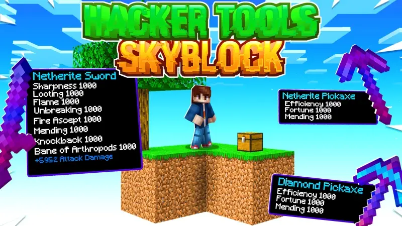 Хакерские инструменты Skyblock