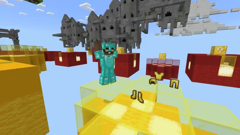 Скриншот Гонка блоков удачи №1