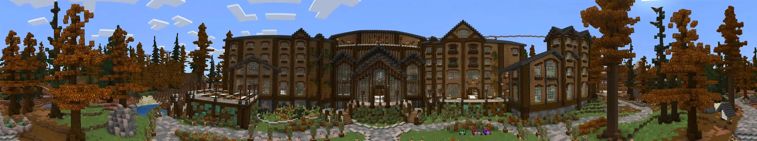 Горное убежище panorama