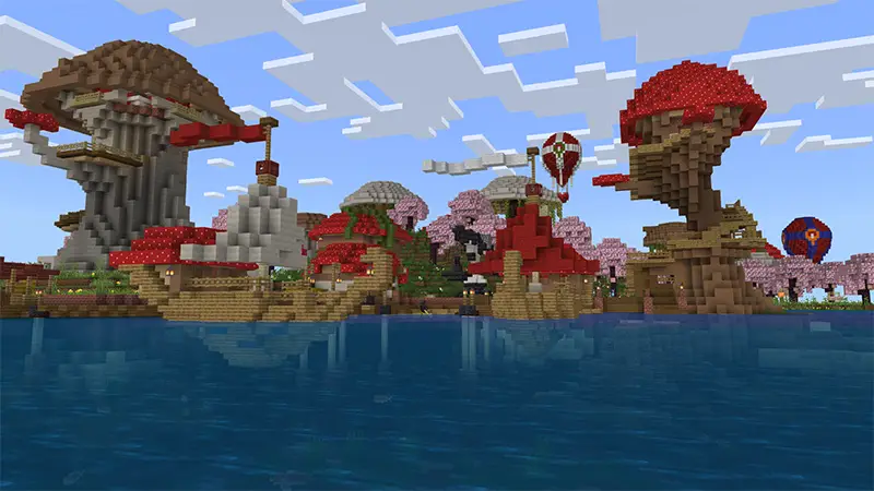 Скриншот Выживание на грибном острове №1