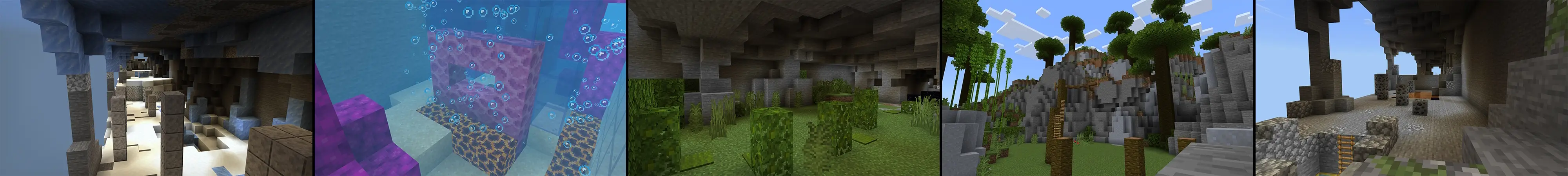 Кубический паркур panorama