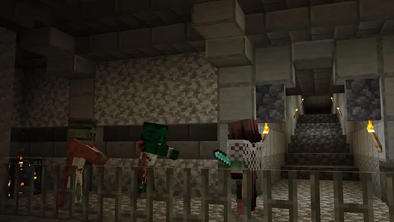 Скриншот Подземелья с зомби №1