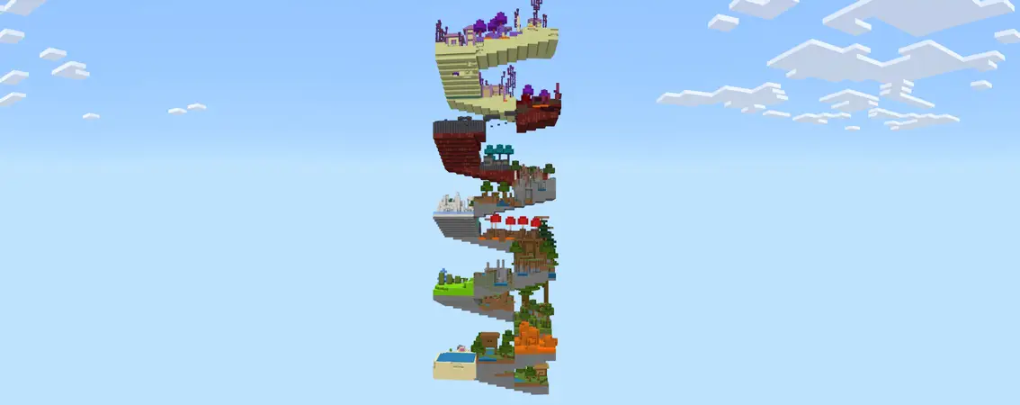 Извилистый паркур 2 panorama