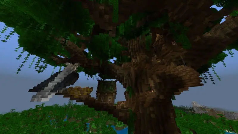 Скриншот Фэнтезийная база на дереве №5