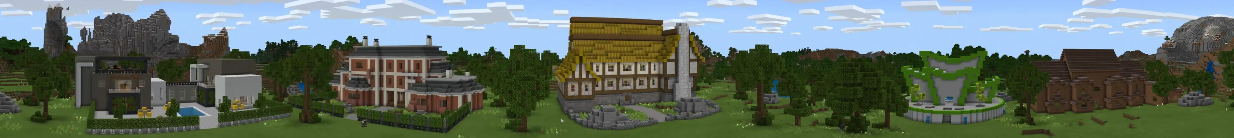 Набор особняков panorama