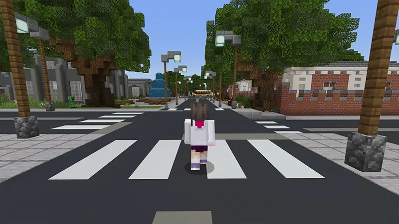 Скриншот Современный город со школой №8