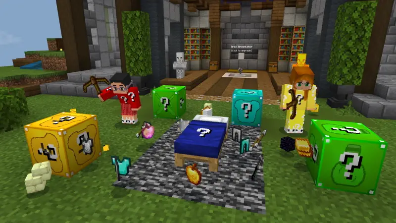 Скриншот Кроватные войны с блоками удачи №1