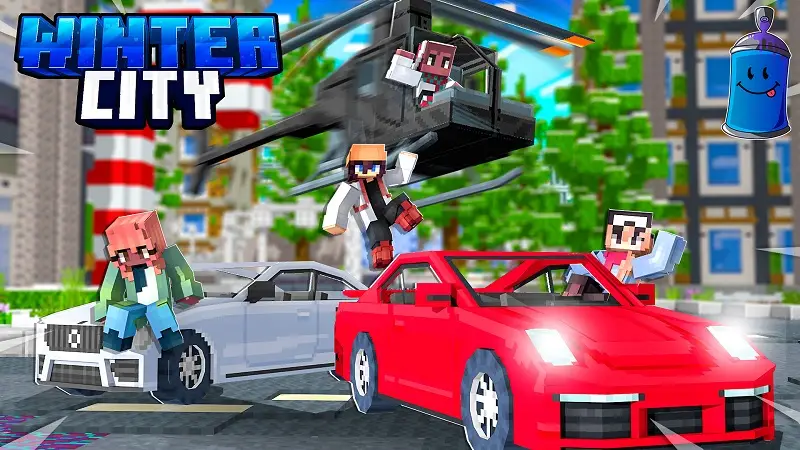 Зимний город