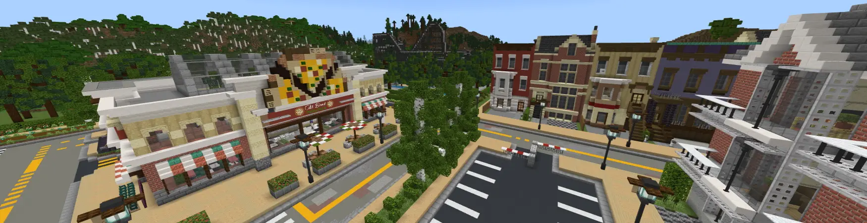 Погоня за пиццей panorama