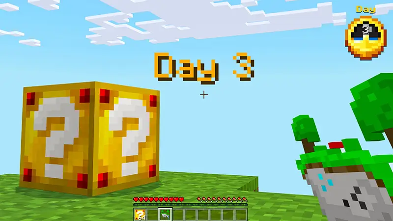 Скриншот 100 дней с блоками удачи №5