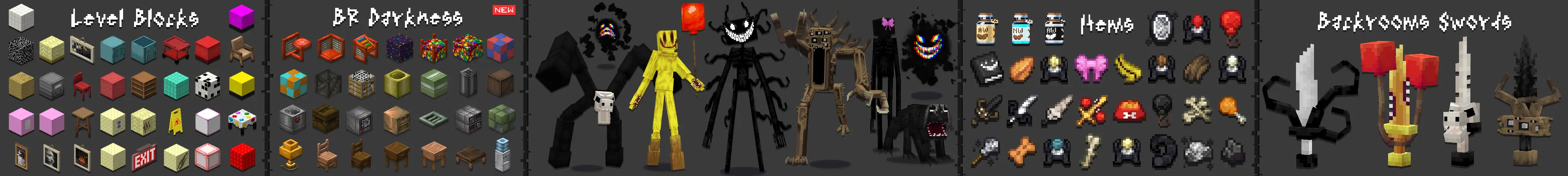 Дополнение The Backrooms V2.0 panorama