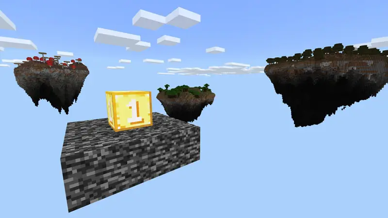 Скриншот Skyblock: один блок №4