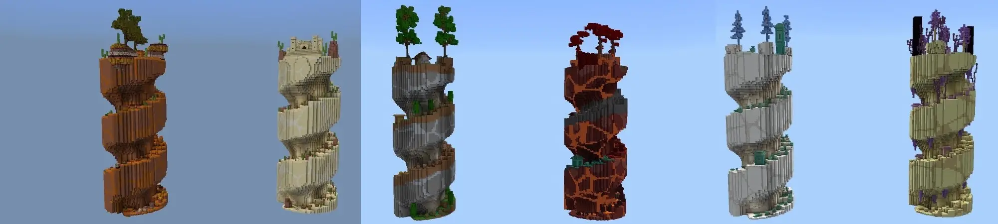 Паркур: Мультибиомы panorama